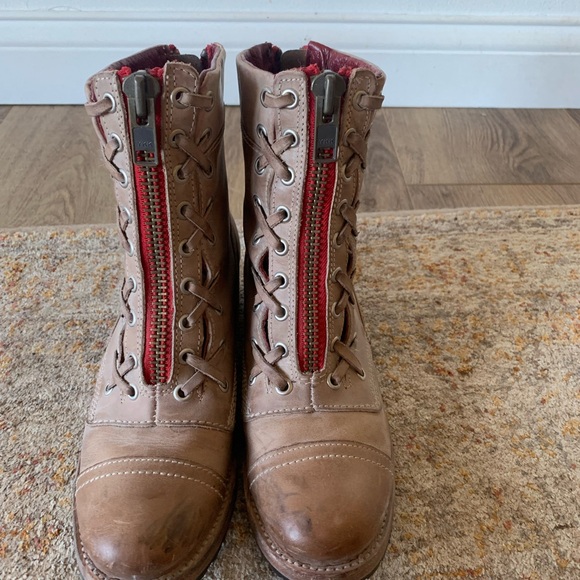 Freebird Liverpool zip up boots size 8 - Picture 2 of 5